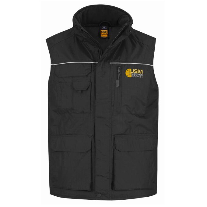 Bodywarmer Expert Pro de qualité supérieure (matériau de personnalisation haut de gamme, imprimé en France)
